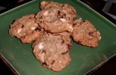 White Chocolate und Cranberry Cookies