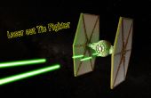 Laser schneiden TIE Fighter Modell