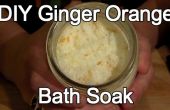 Ingwer-Orange Detox Bath Soak