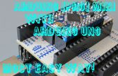 Programmierung des Arduino Pro Mini mit Arduino Uno und ArduShield - ohne die Kabel