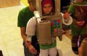 Kinderkostüm mit Sound-Effekte und Candy-Detektor Roboter