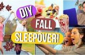 DIY-Herbst Sleepover! Fun Aktivitäten, Leckereien und mehr! 