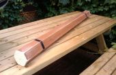 Rainstick hergestellt aus Holz Jalousien
