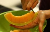 Wie eine Melone schneiden