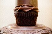 Schokolade-Wettbewerb--Chocolate Cup Cake mit unendlichen Deoicious Pralinen