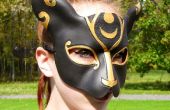 Leder Maske Tutorial geformt