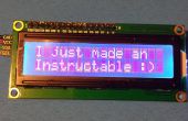 Eine serielle LCD anschließen an ein Arduino UNO