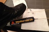 Ihre Schuhe machen wollen / Schuhe Motorrad wasserdicht wieder? Verwenden Sie Sikaflex 222 UV. 