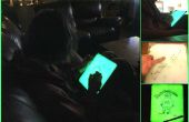 Glow in the dark Whiteboard (Steampunk)