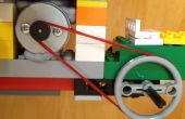 Motorisieren ein LEGO-Auto durch einen Motor aus einem gebrochen-DVD-Player