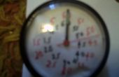 Countdown-Timer aus einer alten Uhr