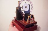 Ein Miniatur-Arbeitsmodell "Elektrotahiscope"