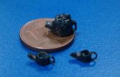 Miniatur-Ton-Tea Pot