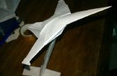 Machen ein einfaches Papier Flugzeugmodell (Schritt für Schritt)