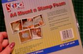 How to Turn aus Holz Stempel in Platz sparenden nutzbare Briefmarken mit Mount N' Stempel Schaum