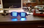 FUNKY RAVE Gläser (LED MATRIX Brille verwenden A PICAXE)