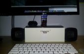 Ständer für Mac Mini mit USB-Hub und Lautsprecher zu überwachen