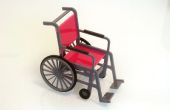 Laser schneiden Rollstuhl Modell. 