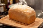 Brot - perfekte Super weichen weißen Bauernhaus Laib