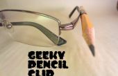 Geeky Gläser Bleistift Clip
