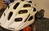 Fahrrad-Kamera Helm montieren mittels Epoxidharz Kitt