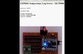 Esp8266 - WIFI-Temperatur-Datenlogger - MCP9808