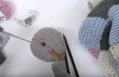 Wie man eine Decke stricken