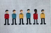 Star Trek Kreuzstich: Die ursprüngliche Reihe-Crew
