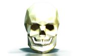 DIY 3D Totenkopf-Papier-Maske