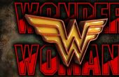 Wonder Woman Emblem - Holz und Harz