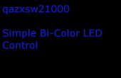 Einfache Bi-Color-LED-Steuerung