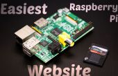 Einfachste Raspberry Pi-Website