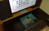 Schreibtisch LCD-Panel