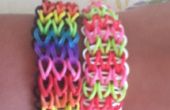 Dreifach-Single Rainbow Loom Armband