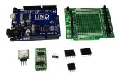 Mit Arduino UNO als 3-CH hochauflösende DACs