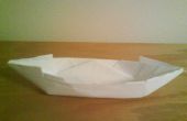 Wie erstelle ich eine Origami Boot