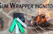 Batterie + Gum Wrapper = Pyromania! 