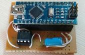 Arduino Nano als Attiny 85 Programmierer und 5 LED POV