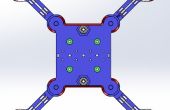 Einzelne Platte Adaptive Drohne Plattform