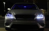 5 Schritte zum installieren LED-Beleuchtung-Streifen in Scheinwerfern für Toyota