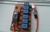 EL-Draht - Arduino Mini Pro - Relais Controller Modul 6 Kanäle