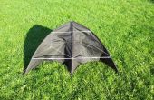 Bauen Sie einen Delta-Drachen aus einem Regenschirm