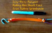 Klitzekleine Bungees: Making Mini-Gummiseil aus Kautschuk Armbänder