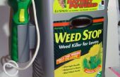 Hydroponische Pumpe aus recycelten Batterie betrieben Weed killer Sprüher