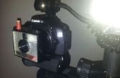 DIY-Polaroid Swinger Modell 20 zu DSLR-Objektiv von Canon EF