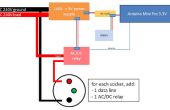 AC-Powerstrip mit Arduino gesteuert, AC/DC-Relais und OpenHAB