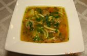Rumänische Meatball Soup - eintopfartige de Perisoare