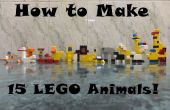 Wie erstelle ich 15 LEGO Tiere! 