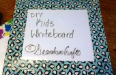 DIY Kids Whiteboard mit Seitenöffnung
