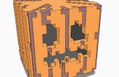 Minecraft 3D Jack-O-Lantern